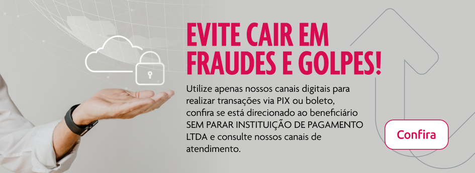 Evite cair em fraudes e golpes!